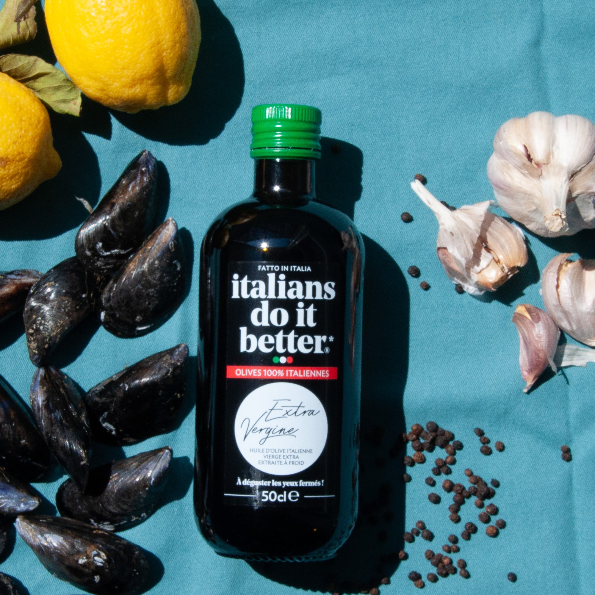 Huile d'olive vierge extra - 100% Italienne