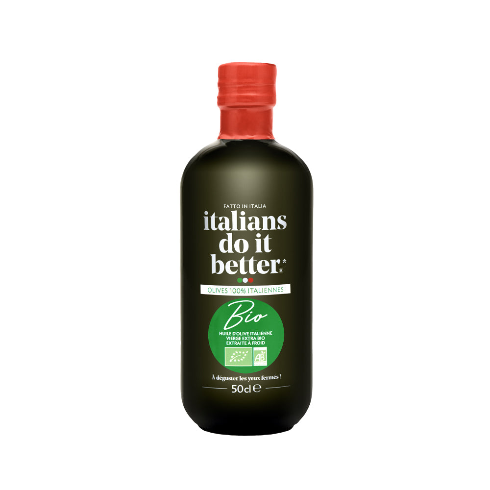 Huile d'olive vierge extra biologique - 100% Italienne