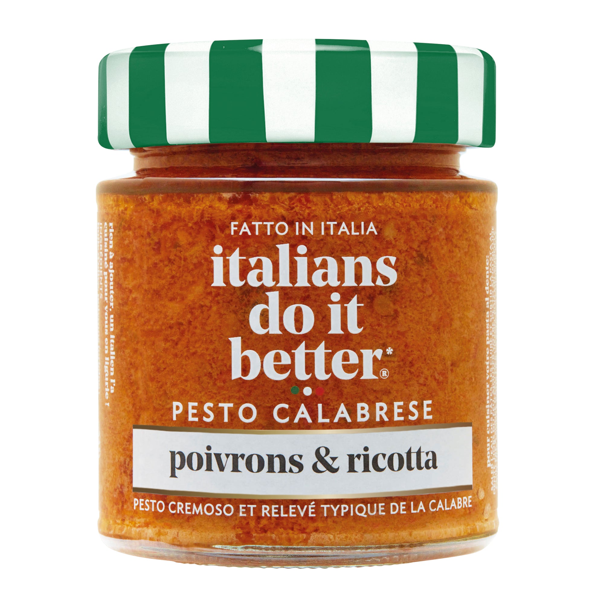 Pesto Calabrese - Peppers and ricotta - 135g