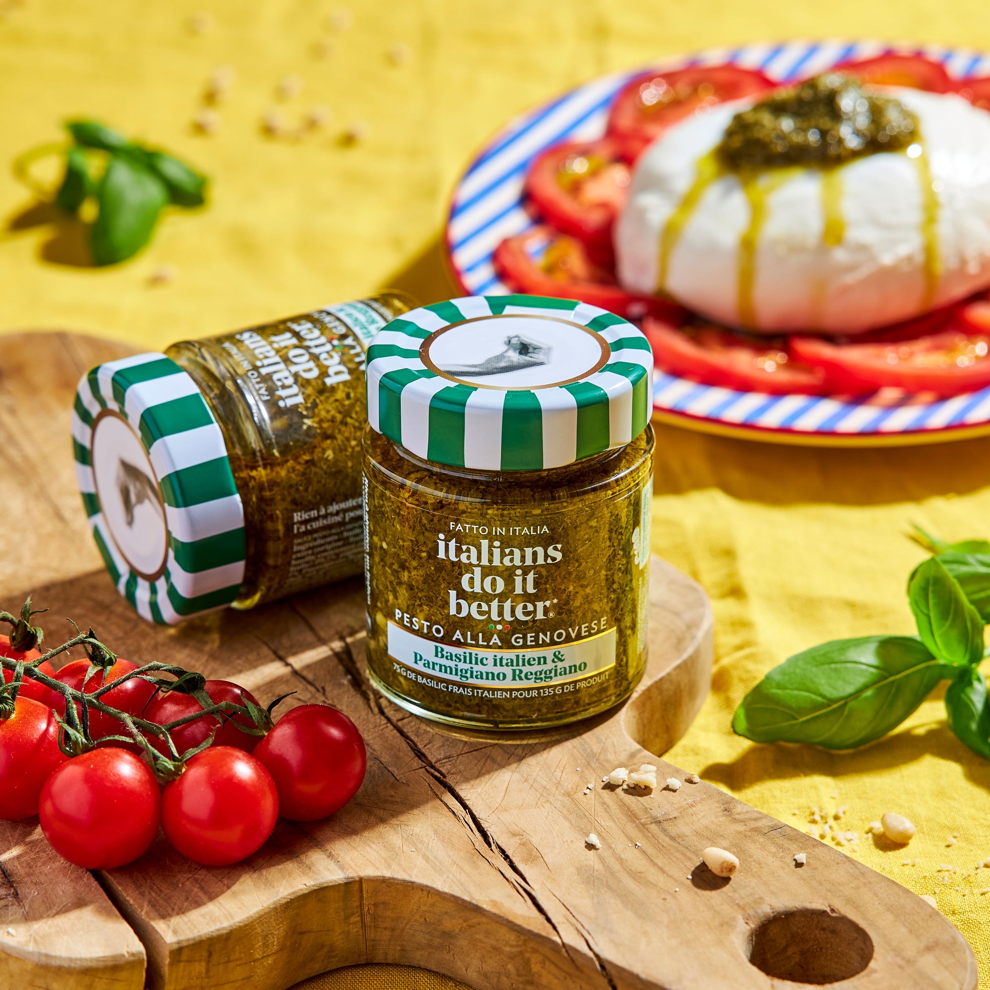 Pesto Genovese - Basil and Parmigiano Reggiano PDO - 135g