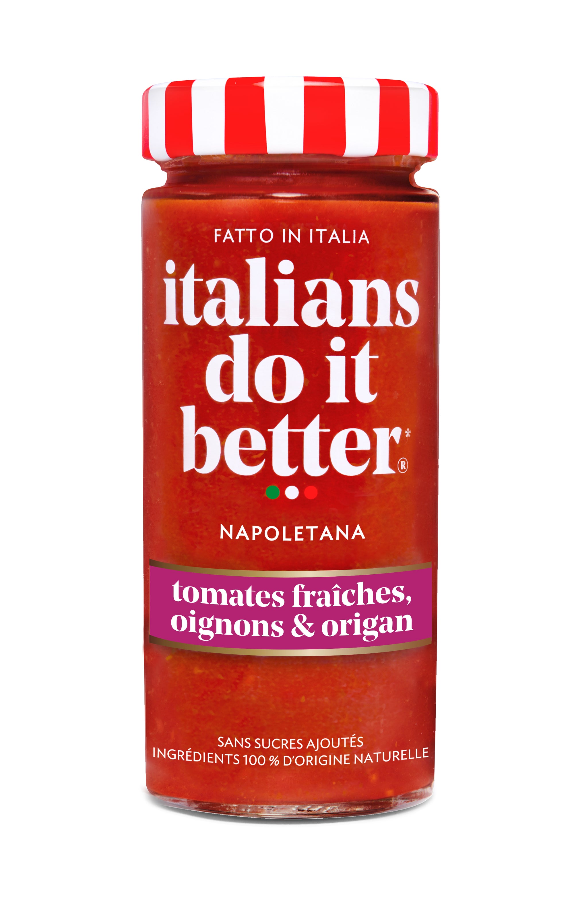 Napoletana - Tomates fraîches et oignons - 290g