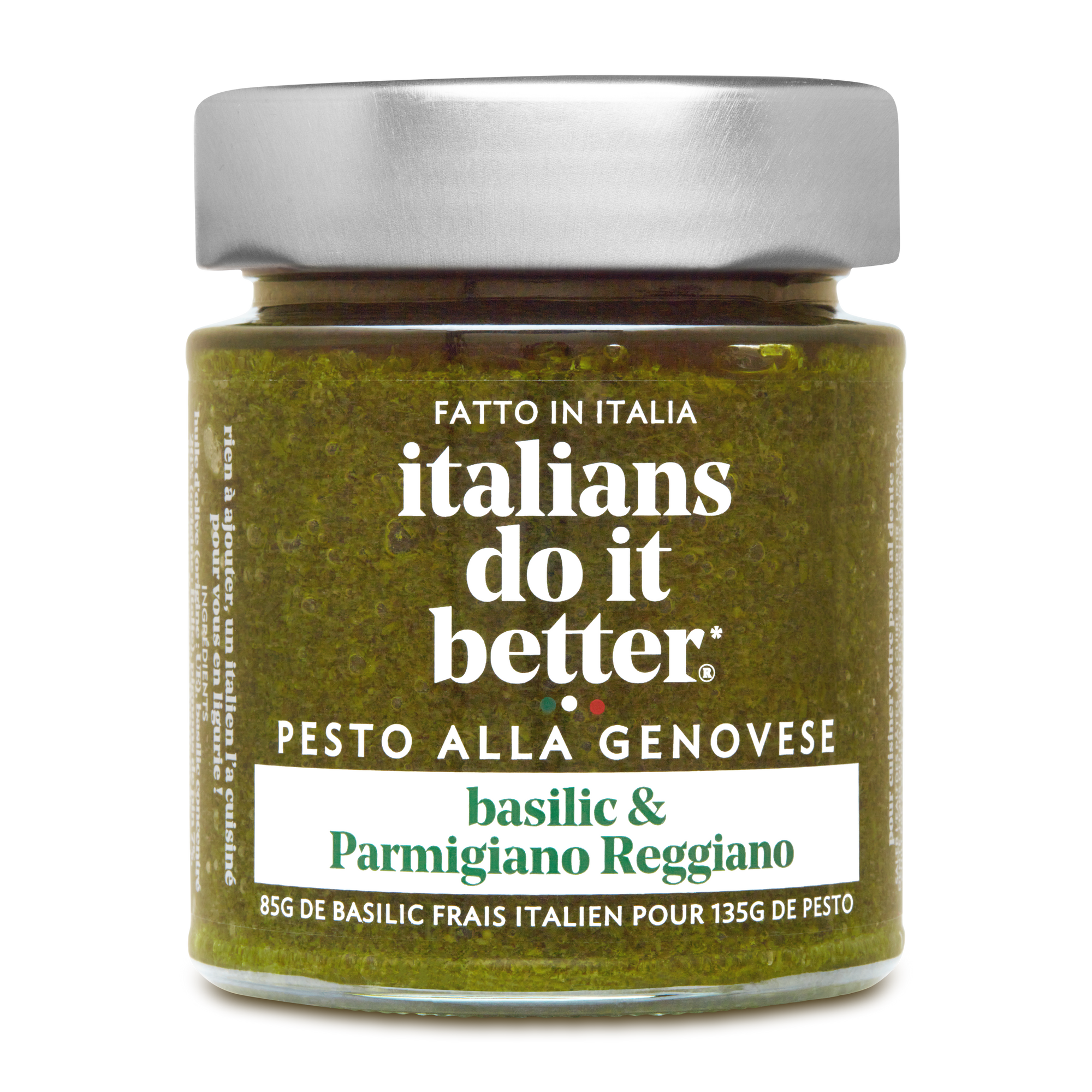 Pesto Genovese - Basil and Parmigiano Reggiano PDO - 135g