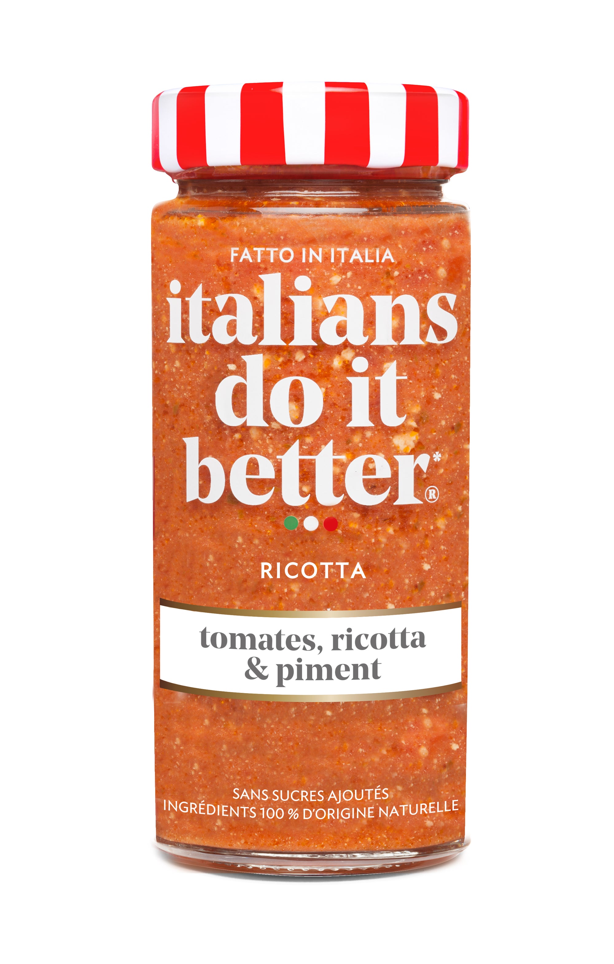 Ricotta - Tomates fraîches, ricotta et piment - 290g