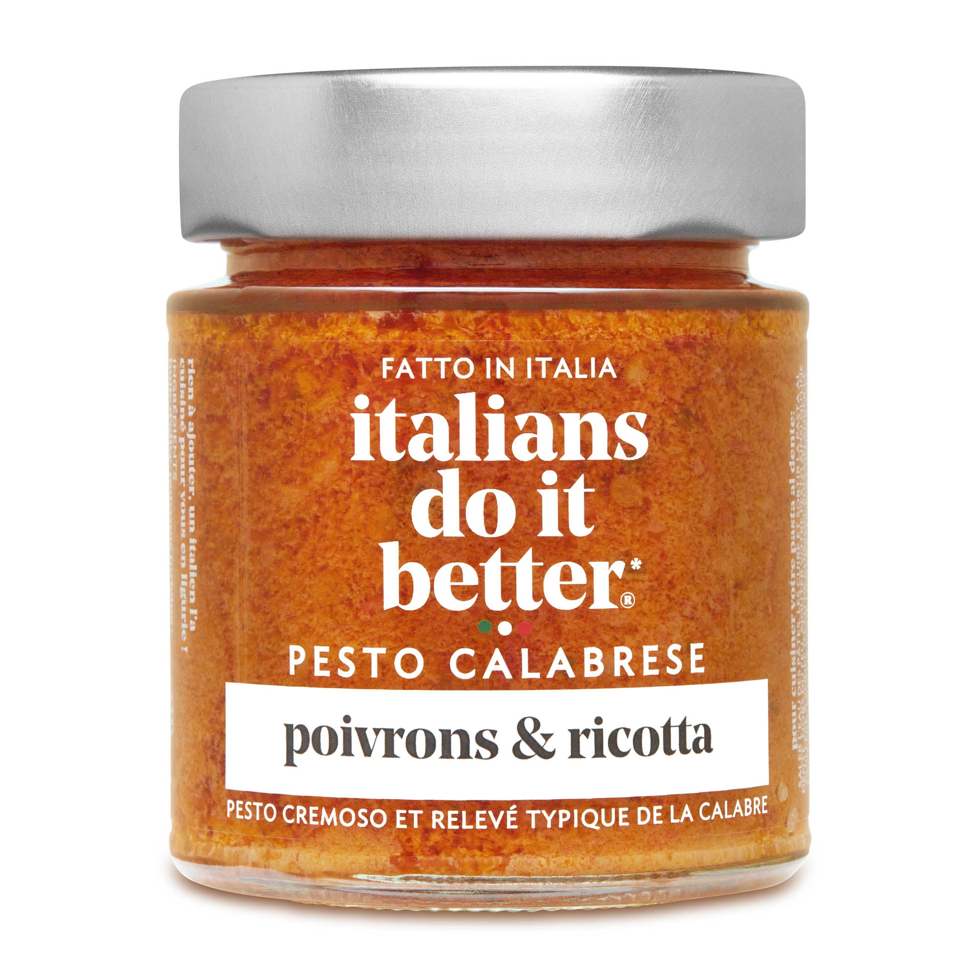 Pesto Calabrese - Poivrons et ricotta - 135g