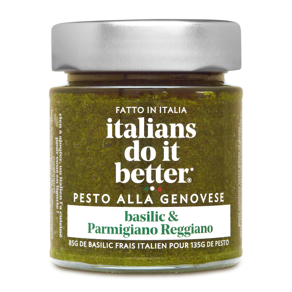 Pesto Genovese - Basilic et Parmigiano Reggiano AOP - 135g